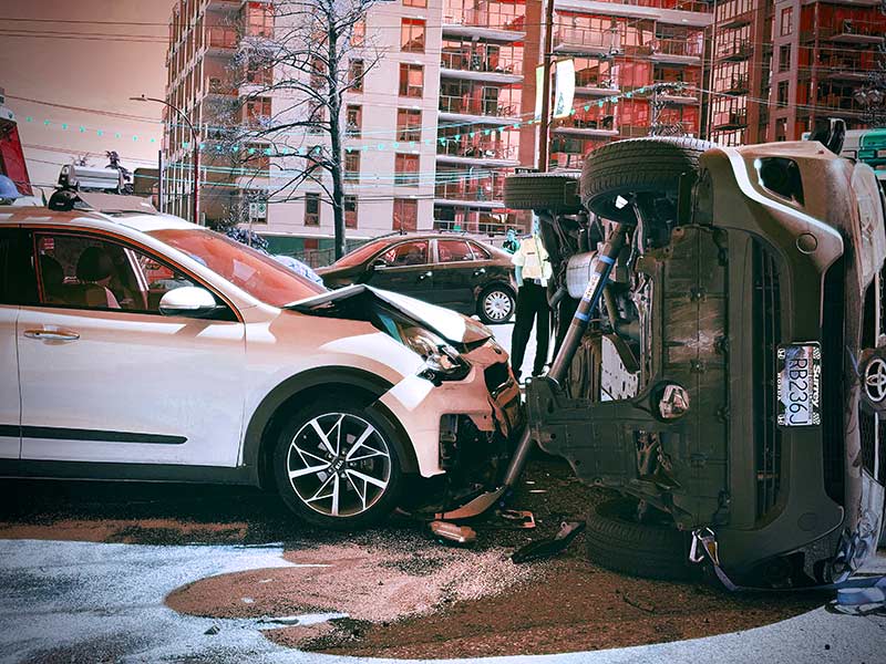 Insurance accident collision claims work